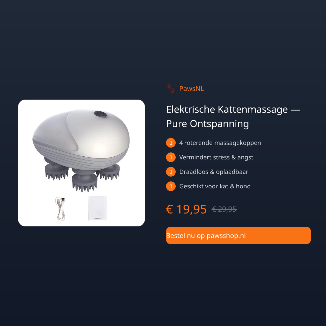 Elektrische Kattenmassage — Pure Ontspanning - thumbnail 2